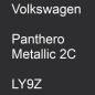 Preview: Volkswagen, Panthero Metallic 2C, LY9Z.